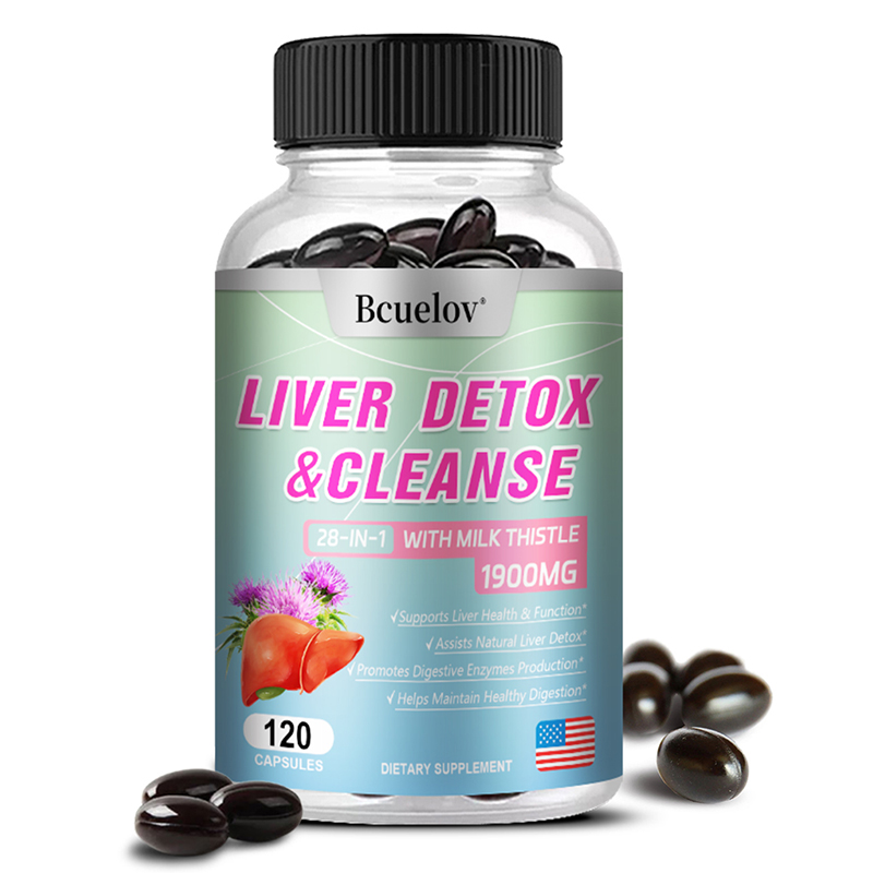 Milk Thistle Silymarin - Liver Purification, Detoxification and Repair Capsules