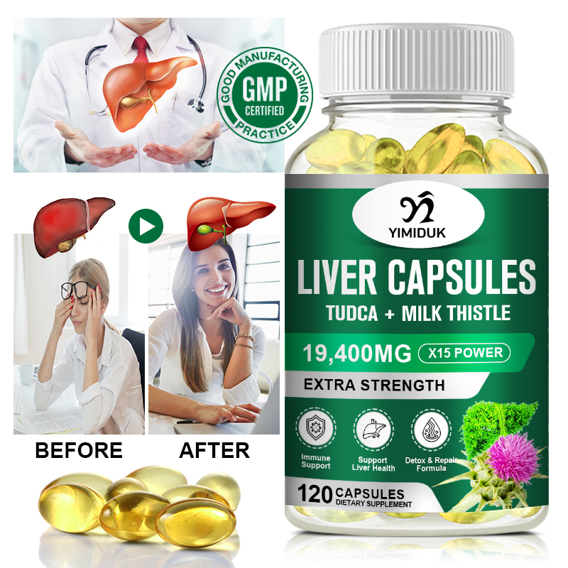 Milk Thistle Silymarin - Organic Milk Thistle Supplement, Support Liver
