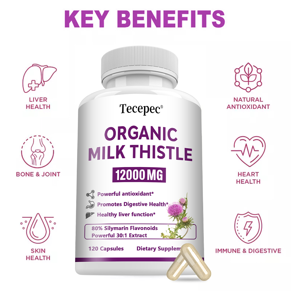Milk Thistle Extract Capsules, - огляд і ціна Herbal Wellness Water