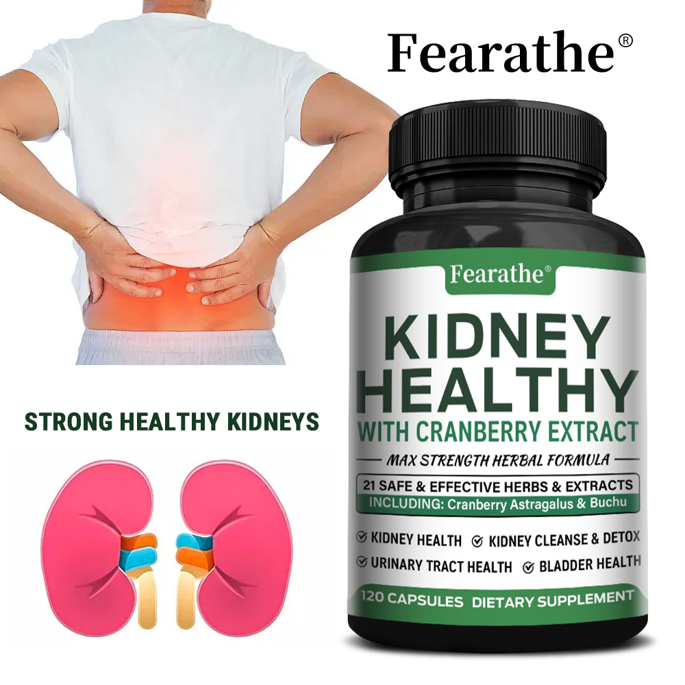 Kidney Support Capsules, Cranb - огляд і ціна Herbal Wellness Water