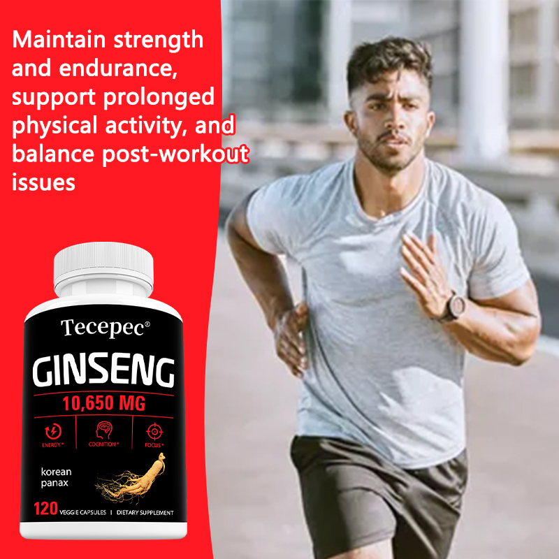 Korean Red Panax Ginseng Capsu - огляд і ціна Herbal Wellness Water