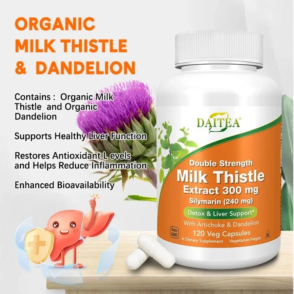 Silymarin, Milk Thistle Extrac - огляд і ціна Milk Thistle Silymarin