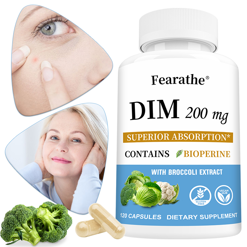 DIM 200mg Capsules with BioPer - огляд і ціна Herbal Wellness Water
