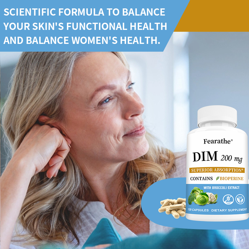 DIM 200mg Capsules with BioPer - огляд і ціна Herbal Wellness Water