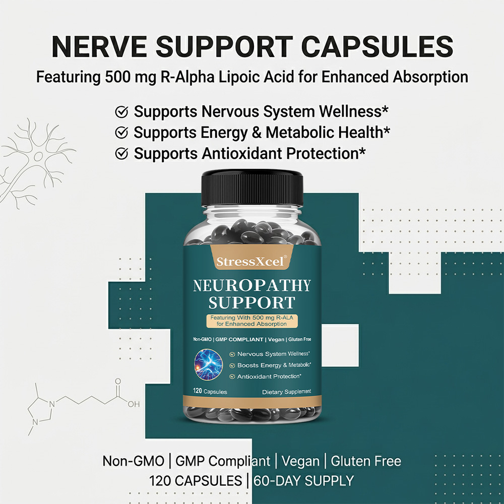 Neuropathy Capsules, Herbal Bl - огляд і ціна Herbal Wellness Water