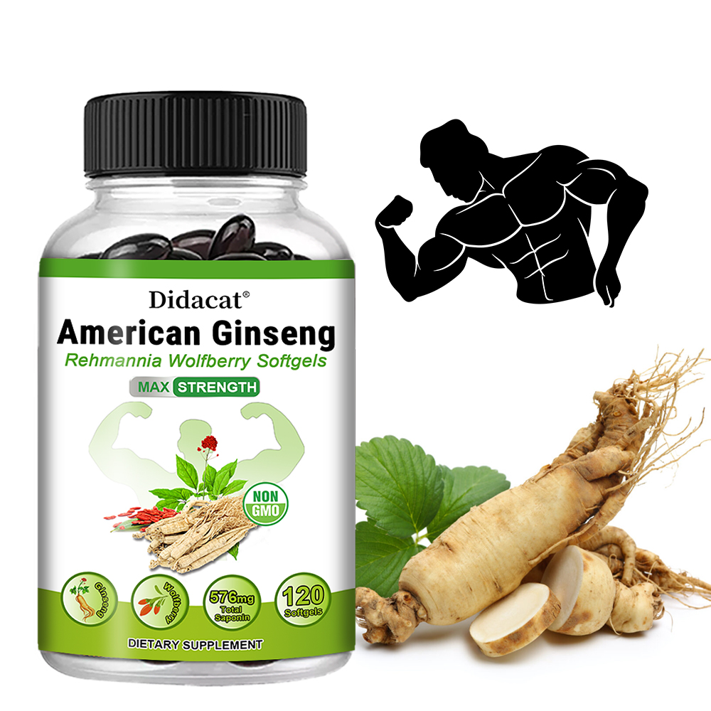 American Ginseng Capsules, Nat - огляд і ціна Herbal Wellness Water