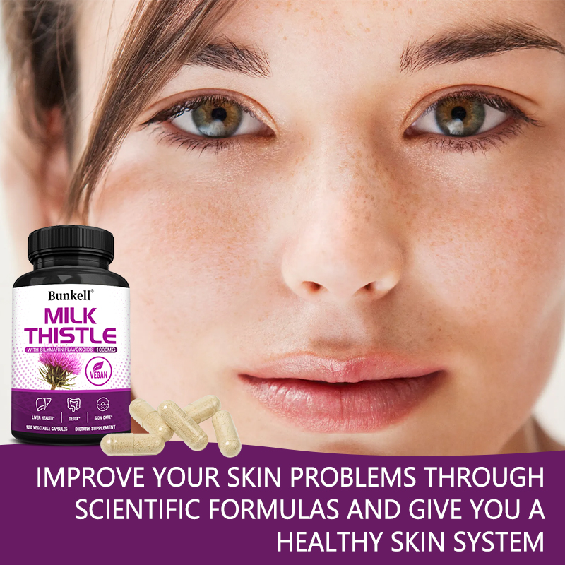 Milk Thistle Capsules 1000mg,  - огляд і ціна Herbal Wellness Water