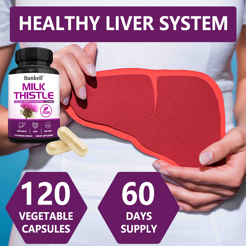 Milk Thistle Capsules 1000mg,  - огляд і ціна Herbal Wellness Water