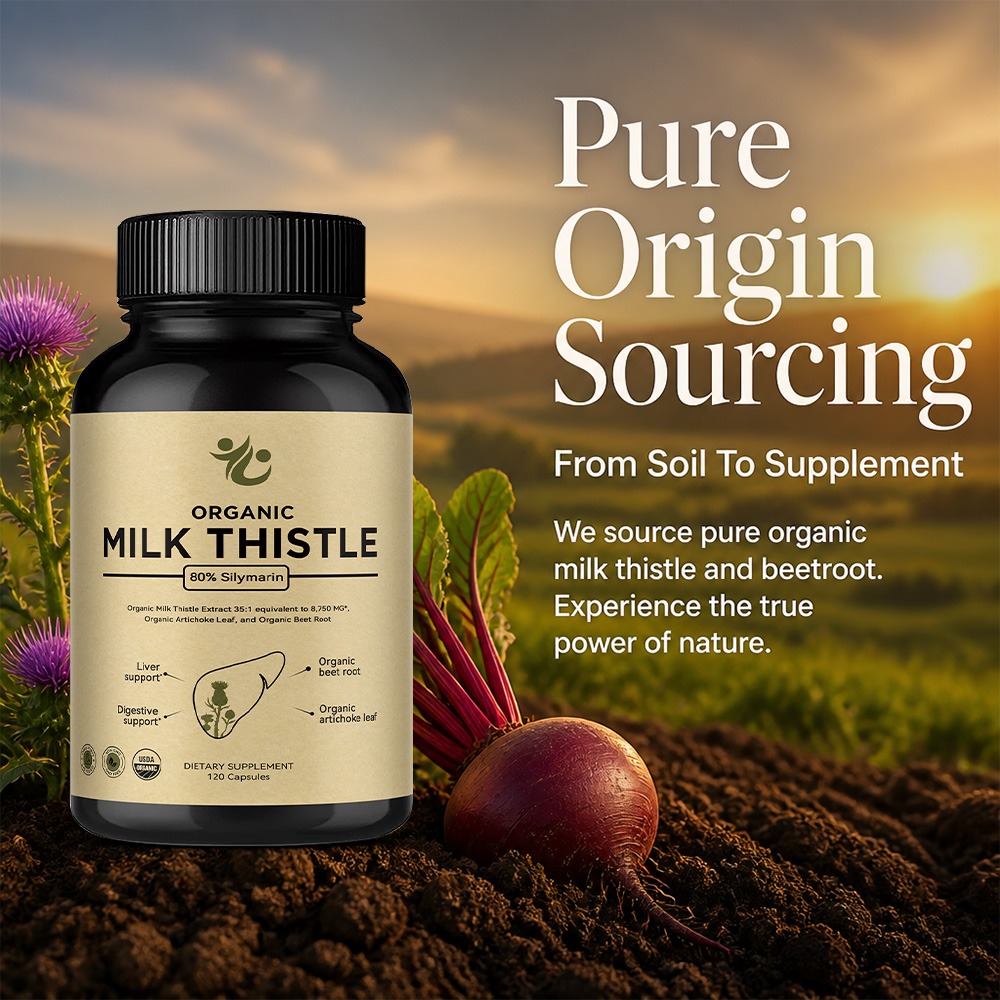 Milk Thistle Liver Detox Capsu - огляд і ціна Milk Thistle Silymarin
