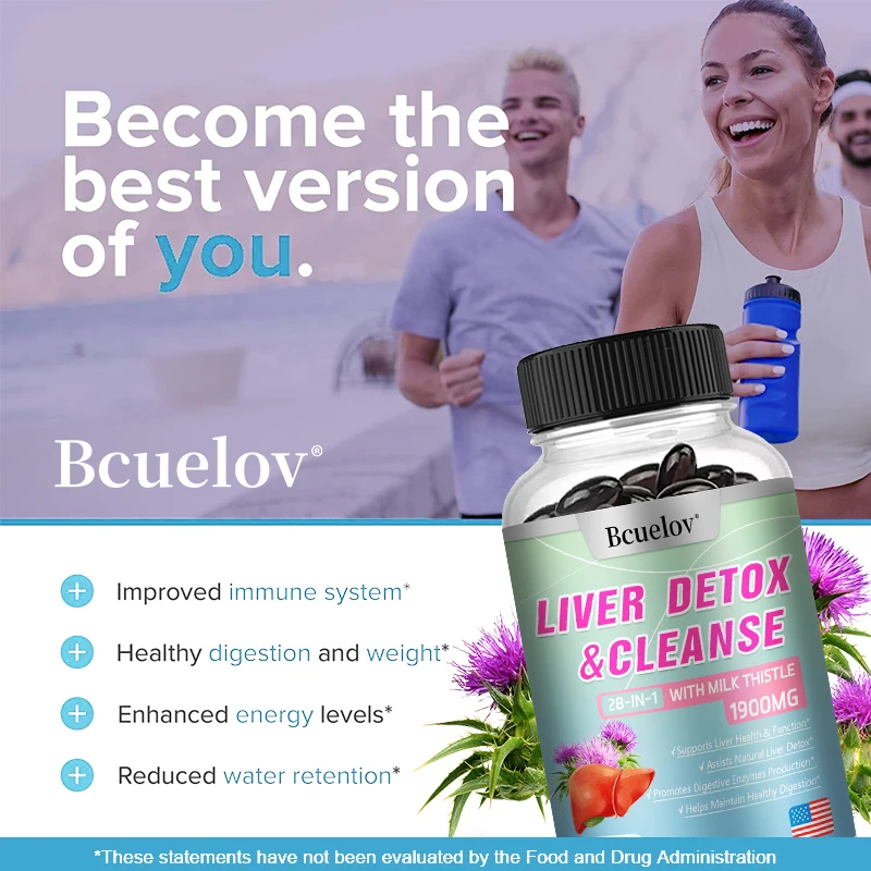 Liver Purification, Detoxifica - огляд і ціна Milk Thistle Silymarin