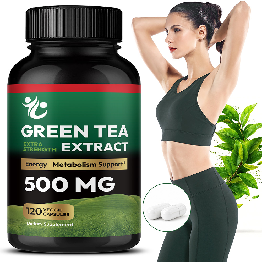 Green Tea Extract - EGCG 500 m - огляд і ціна Herbal Wellness Water